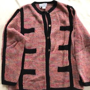 South Cotton geometric sweater